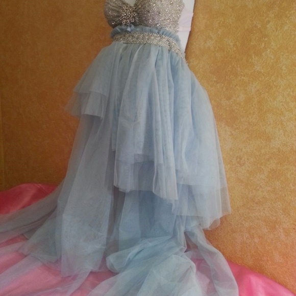 Something Blue Boho Babydoll Dress - Picture 6 of 8